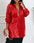 Plus Size Long Sleeve Allover Sequin Shirt Dress